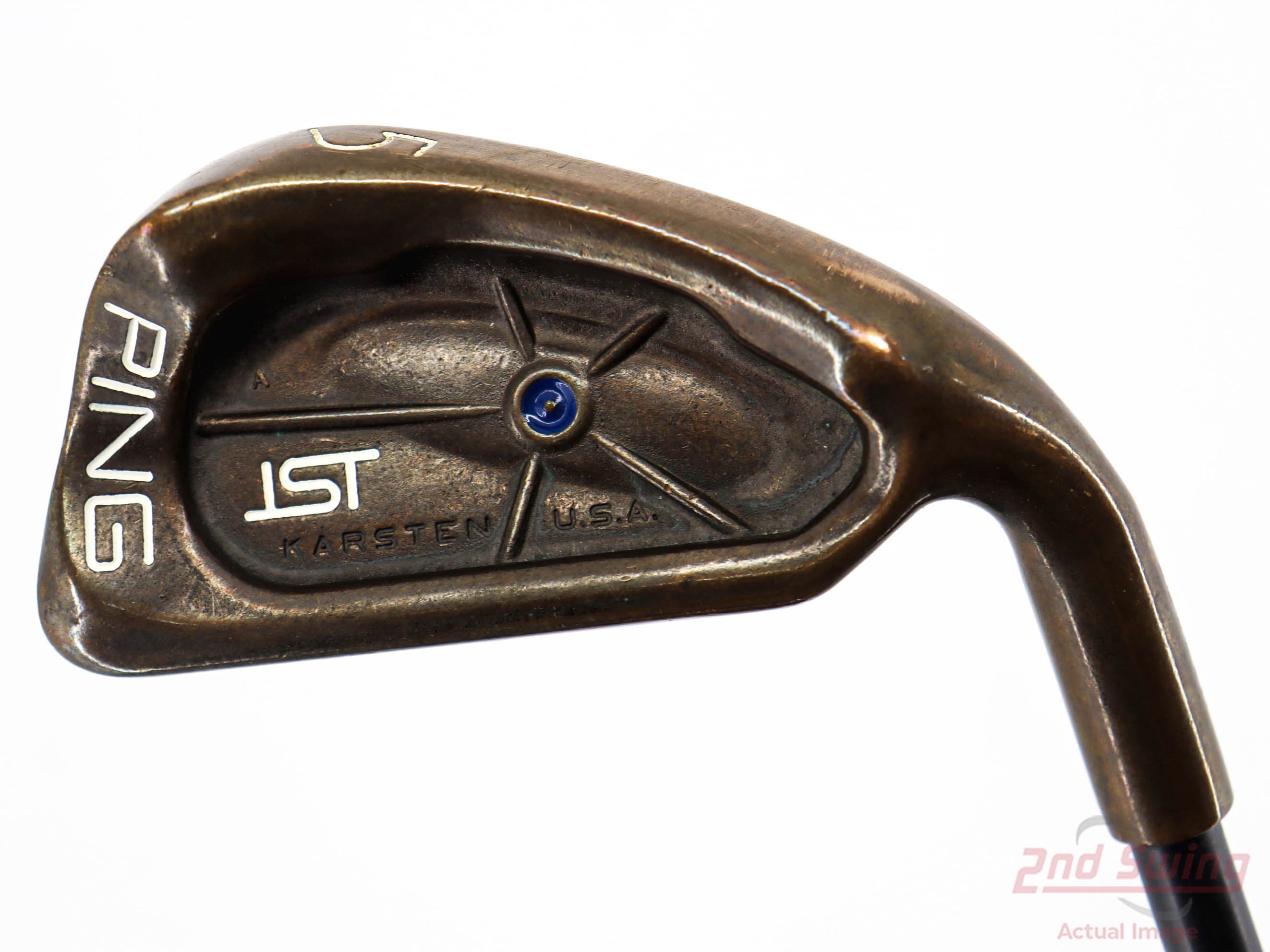 PING ISI Blue Dot Iron Set, Right-handed Steel Shaft cheapest (9-4, 2)