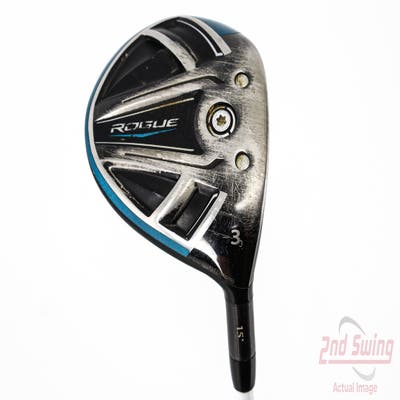 Callaway Rogue Sub Zero Fairway Wood 3 Wood 3W 15° Fujikura ATMOS TS 7 Blue Graphite X-Stiff Right Handed 43.0in