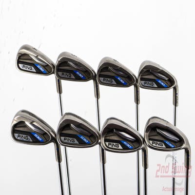 Ping G30 Iron Set 4-PW SW Ping CFS Distance Steel Regular Right Handed Blue Dot 39.0in