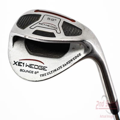 XE1 The Ultimate Wedge Lob LW 59° 8 Deg Bounce XE1 Wedge Steel Steel Wedge Flex Right Handed 35.0in