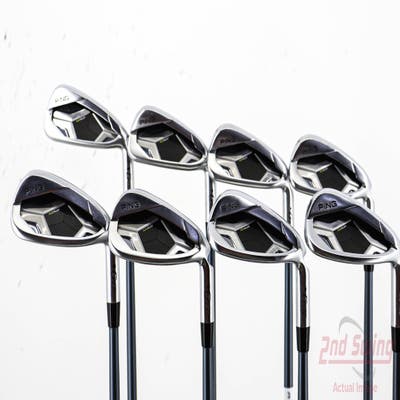 Ping G425 Iron Set 5-PW AW GW ALTA CB Slate Graphite Stiff Right Handed Black Dot 39.0in