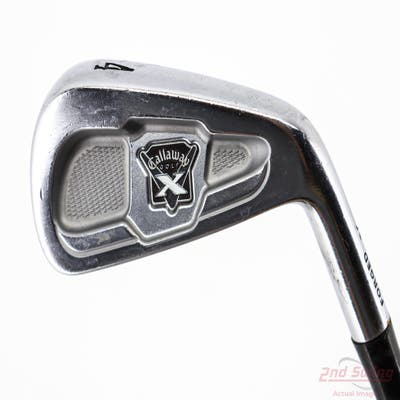 Callaway 2009 X Forged Single Iron 4 Iron True Temper Dynamic Gold 120 Steel Stiff Right Handed 39.5in