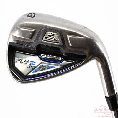 Cobra Fly-Z XL Single Iron 8 Iron Stock Steel Shaft Steel Regular Right Handed 37.0in