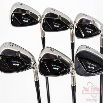 TaylorMade M4 Iron Set 6-GW Mitsubishi C6 Series Black Graphite Senior Right Handed 37.5in