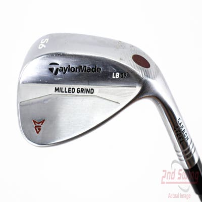 TaylorMade Milled Grind Satin Chrome Wedge Sand SW 56° 9 Deg Bounce LB Mitsubishi C6 Series Black Graphite Senior Right Handed 35.0in