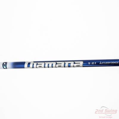 Used W/ TaylorMade RH Adapter Mitsubishi Rayon Diamana TB-Series 60g Driver Shaft Regular 44.5in