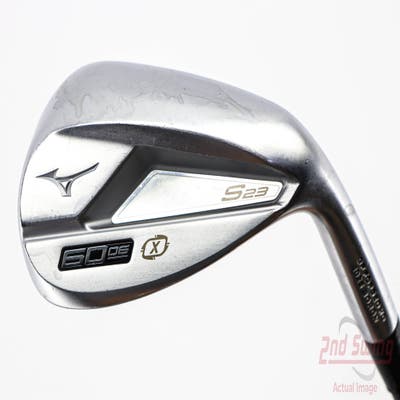 Mizuno S23 Satin Chrome Wedge Lob LW 60° 6 Deg Bounce X Grind FST KBS PGI 70 Graphite Regular Right Handed 34.5in