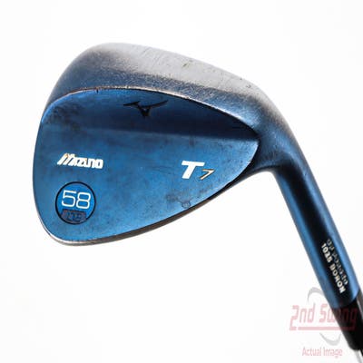 Mizuno T7 Blue Ion Wedge Lob LW 58° 8 Deg Bounce True Temper Dynamic Gold Steel Wedge Flex Right Handed 35.0in