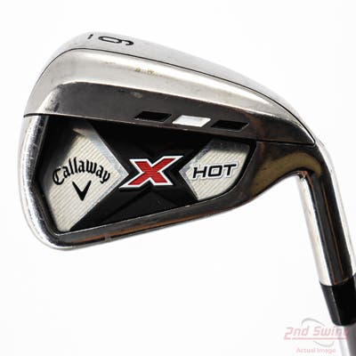 Callaway 2013 X Hot Single Iron 6 Iron Callaway X Hot Graphite Graphite Regular Right Handed 37.75in