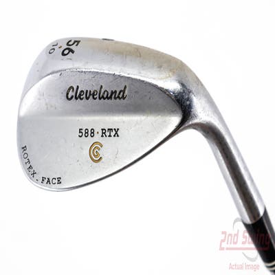 Cleveland 588 RTX Satin Chrome Wedge Sand SW 56° 10 Deg Bounce True Temper Dynamic Gold Steel Wedge Flex Right Handed 35.5in