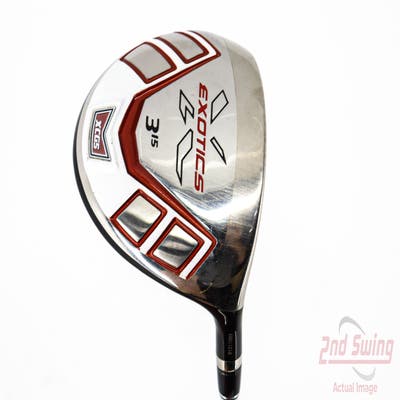 Tour Edge Exotics XCG5 Fairway Wood 3 Wood 3W 15° Fujikura Exotics Blur Graphite Regular Right Handed 43.25in