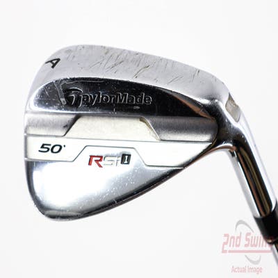 TaylorMade RSi 1 Wedge Gap GW 50° TM True Temper Reax 90 Steel Stiff Right Handed 35.75in