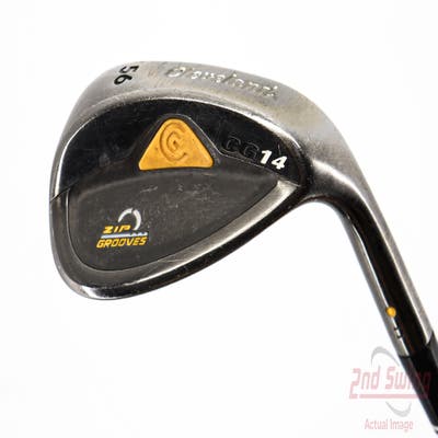 Cleveland CG14 Gunmetal Wedge Sand SW 56° 11 Deg Bounce Cleveland Traction Wedge Steel Wedge Flex Right Handed 35.5in