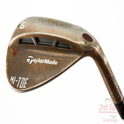 TaylorMade HI-TOE RAW Wedge Lob LW 60° 10 Deg Bounce FST KBS Hi-Rev 2.0 115 Steel Wedge Flex Right Handed 35.0in