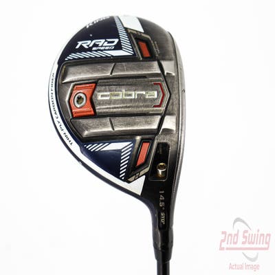 Cobra RAD Speed Fairway Wood 3 Wood 3W 14.5° Fujikura Motore X F3 6 Graphite Stiff Right Handed 42.75in