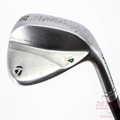 TaylorMade Milled Grind 4 Chrome Wedge Gap GW 52° 9 Deg Bounce Dynamic Gold Tour Issue 115 Steel Wedge Flex Right Handed 35.75in