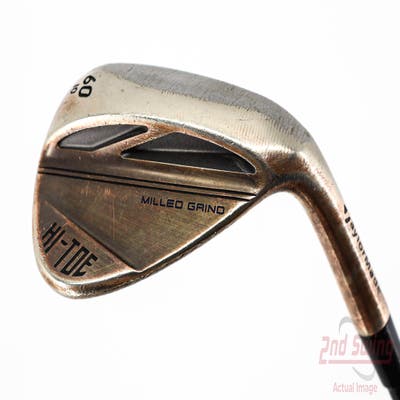 TaylorMade Milled Grind HI-TOE 3 Copper Wedge Lob LW 60° 10 Deg Bounce Mitsubishi MMT 65 Graphite Regular Right Handed 34.75in