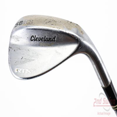 Cleveland RTX 4 Tour Satin Wedge Sand SW 56° 10 Deg Bounce Full Dynamic Gold Tour Issue S400 Steel Stiff Right Handed 35.25in