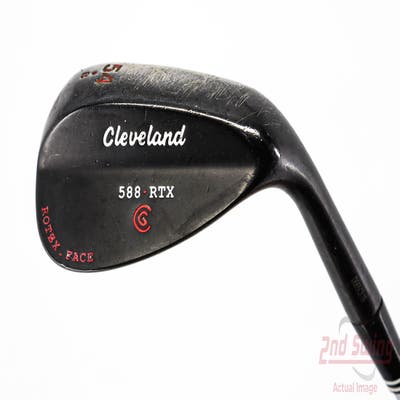 Cleveland 588 RTX Custom Black Nickel Wedge Sand SW 54° 8 Deg Bounce True Temper Dynamic Gold Steel Wedge Flex Right Handed 36.0in