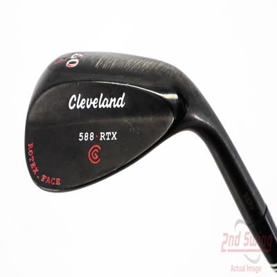 Cleveland 588 RTX Custom Black Nickel Wedge Lob LW 60° 8 Deg Bounce True Temper Dynamic Gold Steel Wedge Flex Right Handed 35.5in