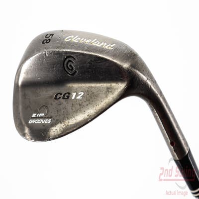 Cleveland CG12 Black Pearl Wedge Lob LW 58° 8 Deg Bounce True Temper Dynamic Gold Steel Wedge Flex Right Handed 35.5in