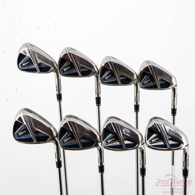 TaylorMade SIM MAX Iron Set 4-PW AW FST KBS MAX 85 Steel Stiff Right Handed 39.0in