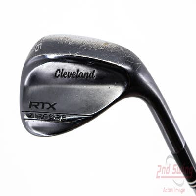 Cleveland RTX ZipCore Black Satin Wedge Sand SW 56° 10 Deg Bounce FST KBS Tour-V 130 Steel X-Stiff Right Handed 35.75in