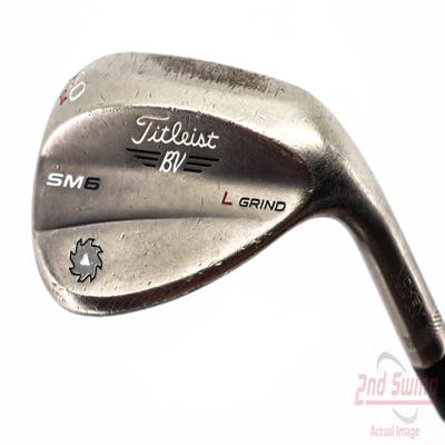 Titleist Vokey SM6 Steel Grey Wedge Lob LW 60° 4 Deg Bounce SM6 BV Steel Wedge Flex Right Handed 35.0in