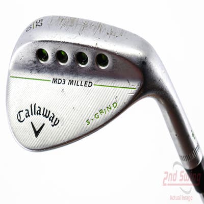 Callaway MD3 Milled Chrome S-Grind Wedge Gap GW 52° 10 Deg Bounce S Grind True Temper Dynamic Gold S300 Steel Stiff Right Handed 35.5in