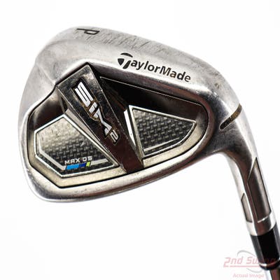 TaylorMade SIM2 MAX OS Single Iron Pitching Wedge PW FST KBS MAX 85 MT Steel Regular Right Handed 35.75in