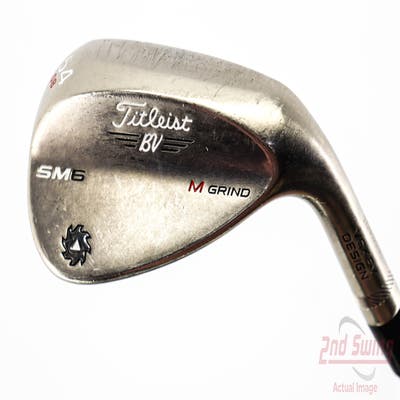 Titleist Vokey SM6 Steel Grey Wedge Sand SW 54° 8 Deg Bounce M Grind SM6 BV Steel Wedge Flex Right Handed 35.25in