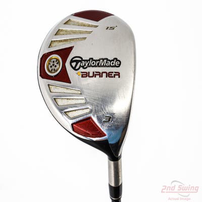 TaylorMade 2007 Burner Steel Fairway Wood 3 Wood 3W 15° TM Reax Superfast 50 Graphite Stiff Right Handed 43.5in