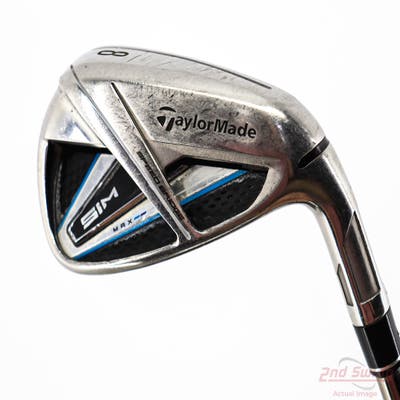 TaylorMade SIM MAX Single Iron 8 Iron UST Mamiya Recoil ESX 460 F3 Graphite Regular Right Handed 36.75in