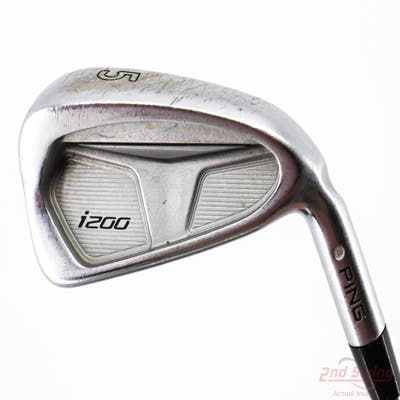 Ping i200 Single Iron 5 Iron FST KBS Tour 120 Graphite Stiff Right Handed White Dot 38.75in