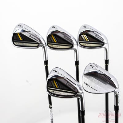 TaylorMade Rocketbladez Iron Set 7-GW TM Matrix RocketFuel 65 Graphite Senior Right Handed 37.75in