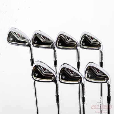 TaylorMade R9 TP Iron Set 4-PW FST KBS Tour Steel Stiff Right Handed 38.0in