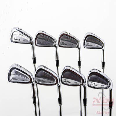 Titleist 690.CB Forged Iron Set 3-PW Project X Rifle 6.0 Steel Stiff Right Handed 38.25in