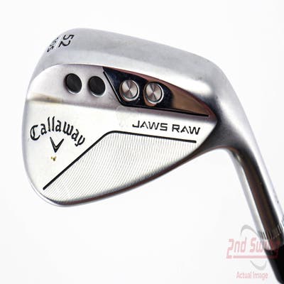 Mint Callaway Jaws Raw Chrome Wedge Gap GW 52° 10 Deg Bounce S Grind Dynamic Gold Spinner TI Steel Wedge Flex Right Handed 35.75in