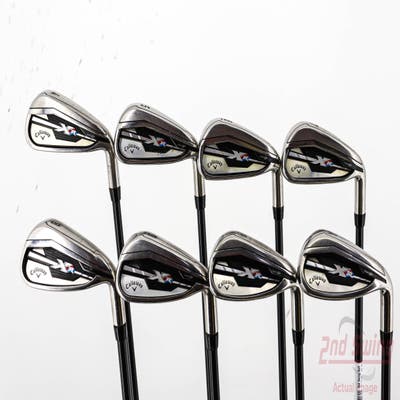 Callaway XR Iron Set 4-PW AW Project X SD Graphite Stiff Right Handed 38.75in