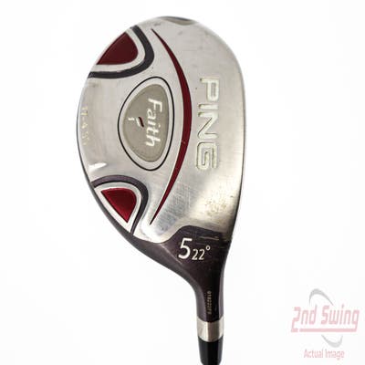 Ping Faith Fairway Wood 5 Wood 5W 22° Ping ULT 200 Ladies Graphite Ladies Right Handed 41.75in