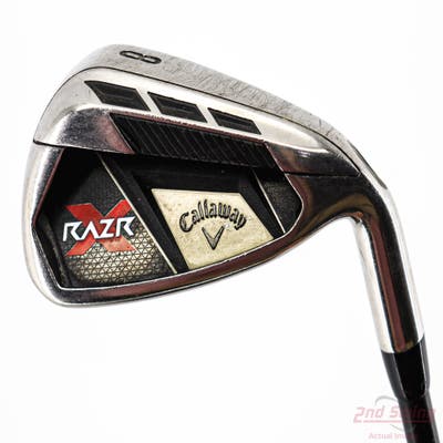 Callaway Razr X Single Iron 8 Iron Callaway Razr X Iron Graphite Graphite Regular Right Handed 37.0in