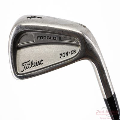 Titleist 704.CB Single Iron 4 Iron Nippon NS Pro 970 Steel Stiff Right Handed 40.0in