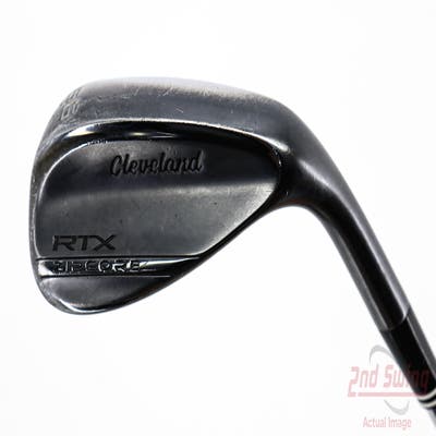 Cleveland RTX ZipCore Black Satin Wedge Sand SW 56° 10 Deg Bounce Mid FST KBS Tour 90 Steel Regular Right Handed 35.75in