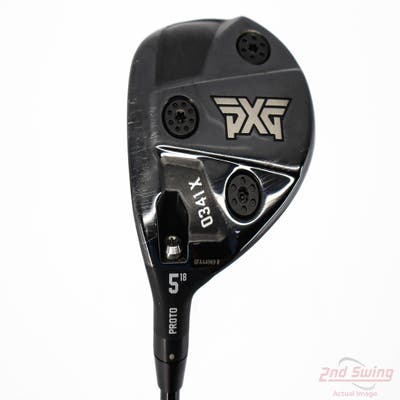 PXG 0341 X Proto Fairway Wood 5 Wood 5W 18° MCA Tensei AV Blue Raw 75 Graphite Regular Left Handed 42.0in