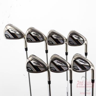 Callaway Mavrik Iron Set 5-GW True Temper XP 95 Black S300 Steel Stiff Right Handed 38.5in