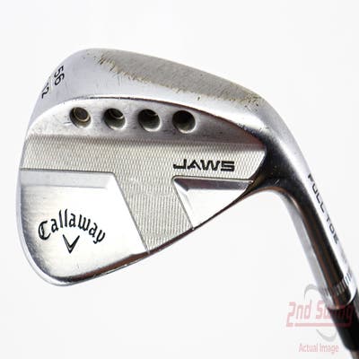 Callaway Jaws Raw Full Toe Chrome Wedge Sand SW 56° 12 Deg Bounce Aerotech SteelFiber i70cw Graphite Senior Right Handed 35.5in