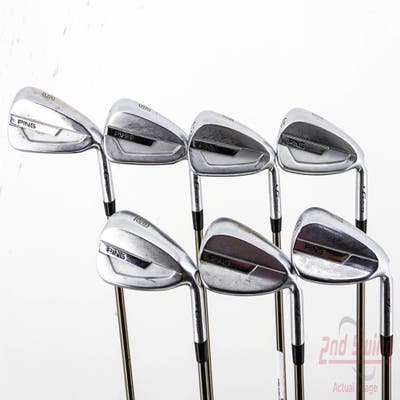 Ping G700 Iron Set 5-PW GW UST Recoil 780 ES SMACWRAP Graphite Regular Right Handed Blue Dot 38.5in