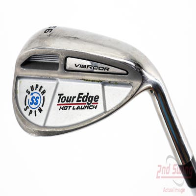 Tour Edge Hot Launch Super Spin Vibrcor Wedge Sand SW 56° Mitsubishi Fubuki HL-55 Graphite Regular Right Handed 35.25in