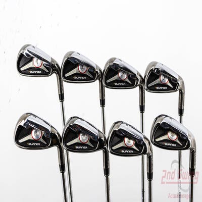 TaylorMade 2009 Burner Iron Set 4-GW TM Burner Superfast 85 Steel Stiff Right Handed 39.0in