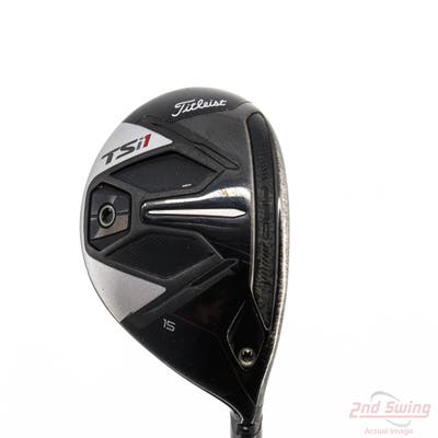 Titleist TSi1 Fairway Wood 3 Wood 3W 15° Aldila Ascent 40 Graphite Regular Right Handed 39.25in